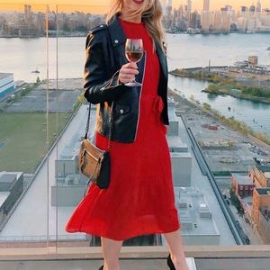 A New Day Pleated Dress